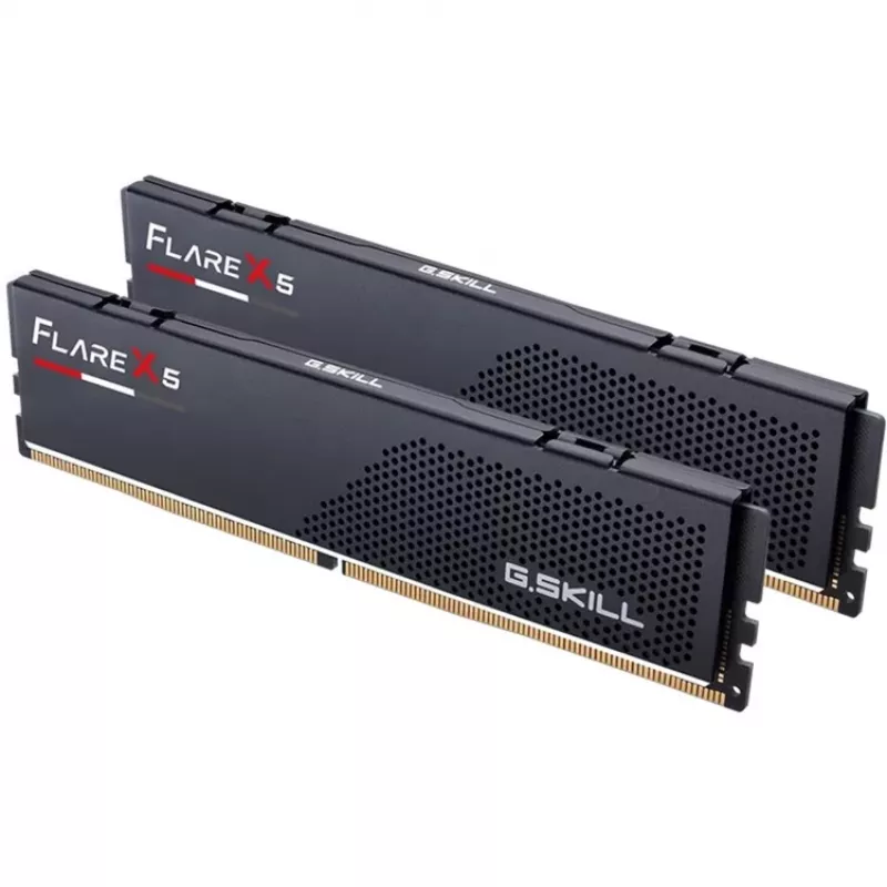 DIMM 32 GB DDR5-6400 (2x 16 GB) Dual-Kit, Arbeitsspeicher schwarz, F5-6400J3239G16GX2-FX5, Flare X5, AMD EXPO