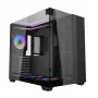 Darkflash TH285 arvutikorpus (must) + 4 ventilaatorit