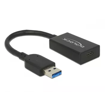 USB-kaabel DeLOCK 65698 USB 3.2 Gen 2 0,15 m USB A USB C Must