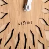 NeXtime klok 3149be Sun Large, Ø50 cm, Seinale, Beež