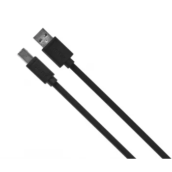 UNITEK Y-C421GBK USB-kaabel 5 m USB 2.0 USB A USB B Must