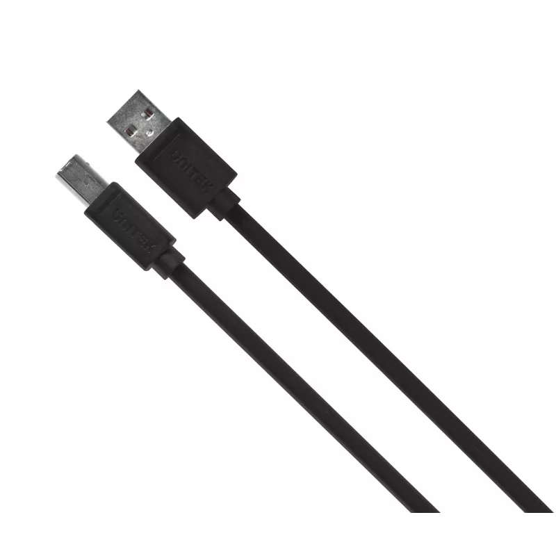 UNITEK Y-C421GBK USB-kaabel 5 m USB 2.0 USB A USB B Must