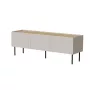 TV-kapp Cama Meble FELLINI 150x40x52 cm, kašmirvärvi raam, õlitatud tammepuidust pealispind