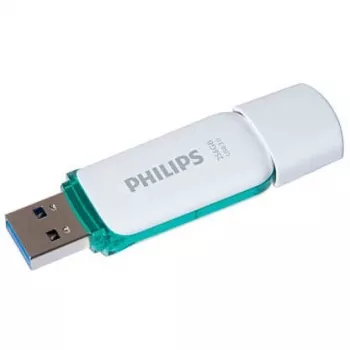 Philips FM25FD75B USB-mälupulk 256 GB USB Type-A 3.2 Gen 1 (3.1 Gen 1) türkiissinine, valge