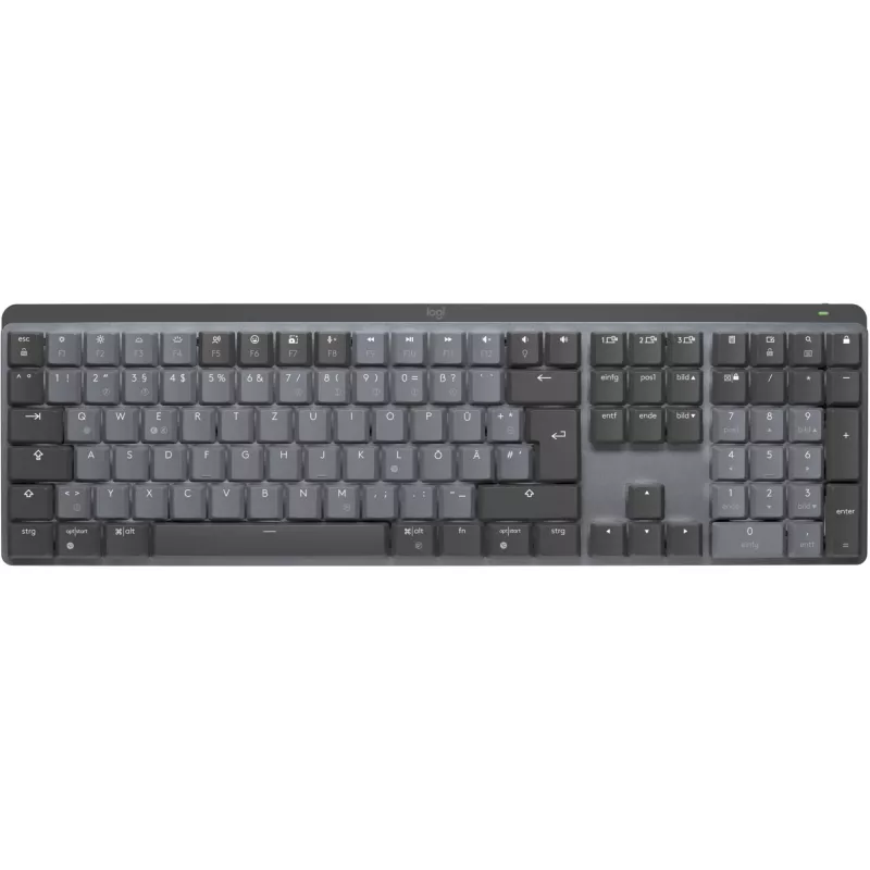 Logitech MX Mechanical Wireless Illuminated Performance klaviatuur Full-size QWERTZ