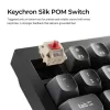 Mehaaniline klaviatuur Keychron V3 Ultra 8K — juhtmega ja Bluetooth, QWERTY, RGB, must