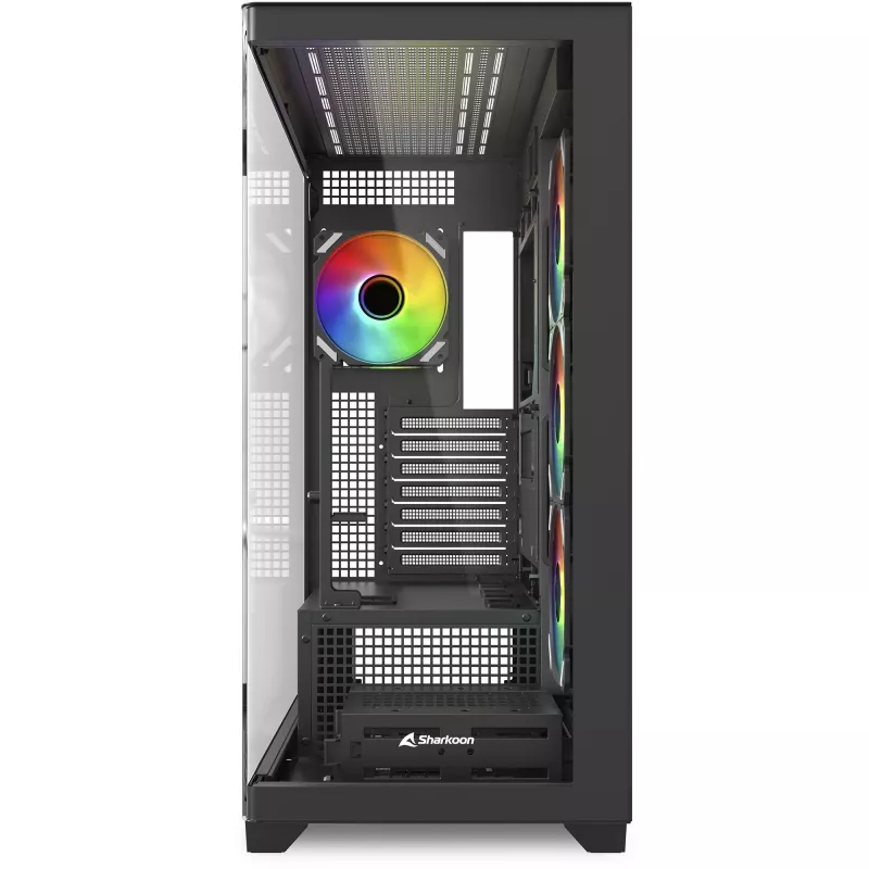 ELITE SHARK CA500, tornkorpus must, karastatud klaas x 2