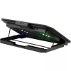Sülearvuti jahutusalus DEFENDER NS-510, 2 ventilaatoriga, 2×USB pordiga ja RGB valgustusega