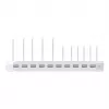 Unitek laadimisjaam 10X USB 2.4A 60W valge