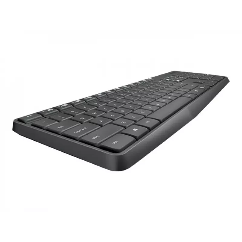 Logitech MK235 vastupidav juhtmevaba klaviatuuri ja hiire komplekt hall