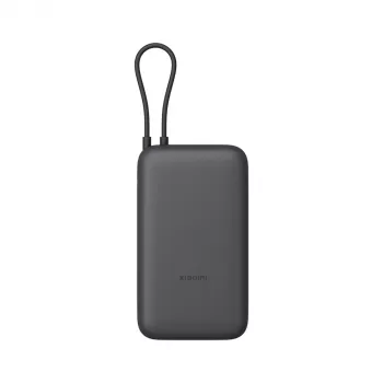 Akupank Xiaomi 20000mAh integreeritud kaabliga, tumehall, mudel 61828