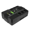 Katkematu toiteallikas roheline Cell UPS06, line-interaktiivne 600 VA (360 W), 6 vahelduvvoolupesa, LCD, USB, RJ-45, 12 V 7 Ah aku
