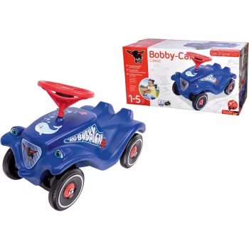 Simba-Dickie BIG Bobby-Car sõiduauto, lükkamisega ajam, vanus 1–5, 4 ratast, sinine/punane