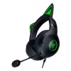 Kraken Kitty V2 - Must, mängupeakomplekt, kassikõrvad, voogreaktiivne valgustus, HyperClear kardioidmikrofon, 40 mm TriForce draiverid, kõrvaklappidesse ehitatud mikrofon, Razer Chroma RGB (kõrvad ja kõrvaklapid), ruumiline heli: saadaval ainult Windows 1