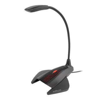 Juhtmega mikrofon KRUX Prana Jack KRX0005 — kardioidne, 20–20000 Hz, 16-bit, must