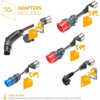 Toiteadapter/inverter Juice Technology EL-JB3AEVE2 22000 W sise-/välistingimustes