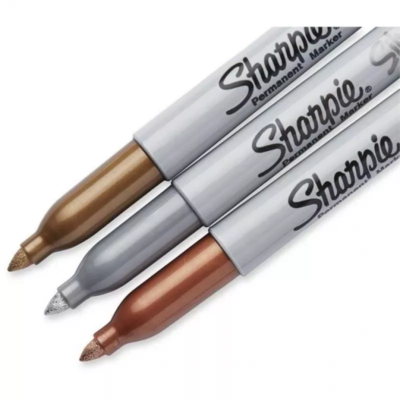 Marker Fine tip Sharpie 1986006 Pronks Kuld Hõbe