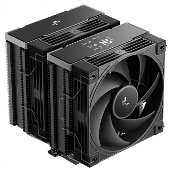 Protsessori õhkjahuti DeepCool AK620 G2 Digital NYX, 120 mm ventilaator, max õhurõhk 2,78 mmH2O, 144×127×159 mm, must