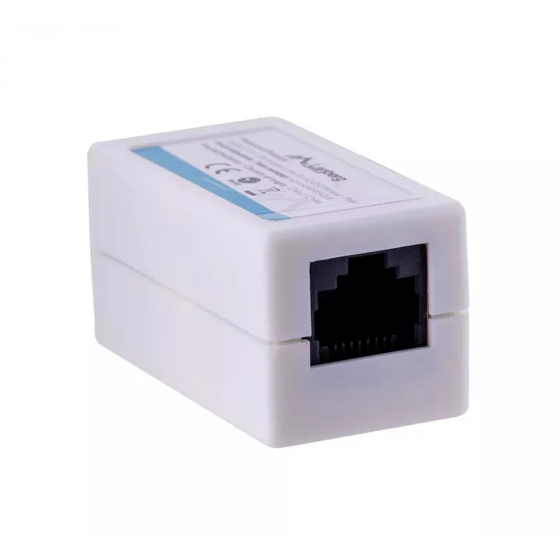 Võrgusplitter LANBERG AD-RJ45-RJ45-OU6 — valge RJ-45 1 sisend 1 väljundiga