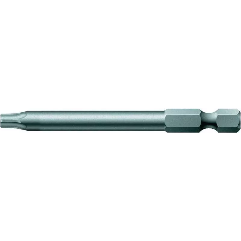 Wera Tieflochbit - 70 mm 05 060100 001 T 10 6,3 mm (1/4) Hex DIN 3126-C 6,3, ISO 1173 Lä (05 060100 001)