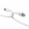 HYPER HyperJuice 240W Silikoonist USB-C–USB-C kaabel (3 jalga / 1 m) – valge