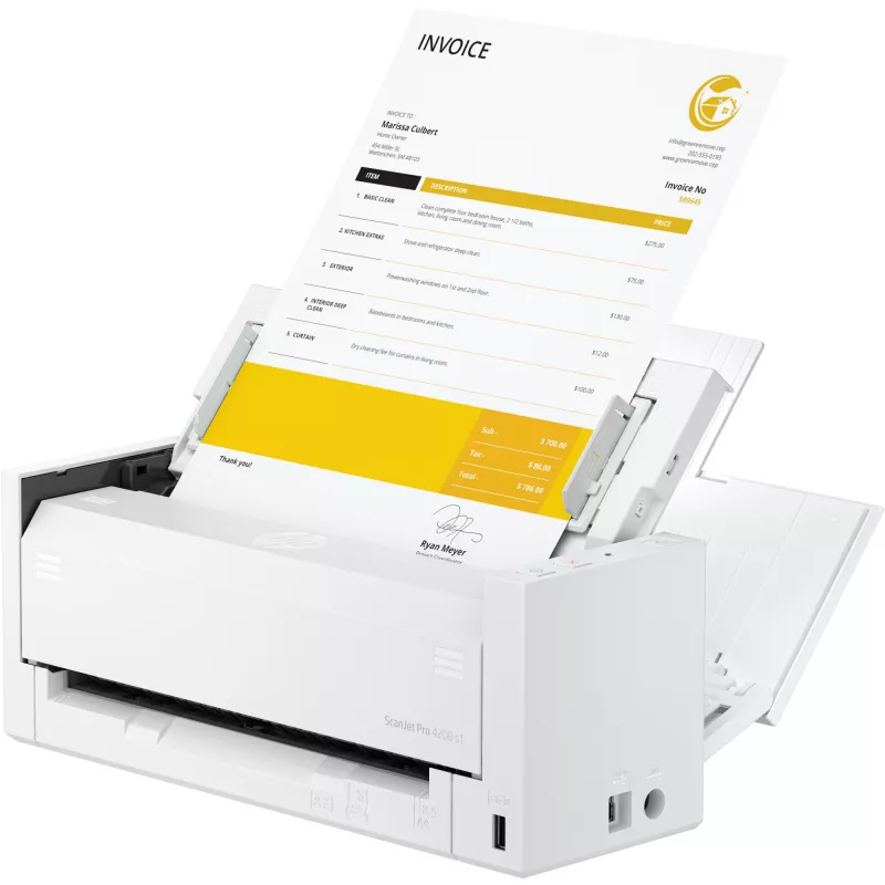 ADF-skanner HP ScanJet Pro 4200 s1 600 x 600 DPI A4 sinine valge