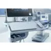 Contour Design Active Key Contour QuickClean Meditsiiniline Klaviatuur Eemaldatava Kattega Täissuuruses Juhtmega Valge DE C8112