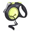 FLEXI uus Neon L - sissetõmmatav rihm - 5 m