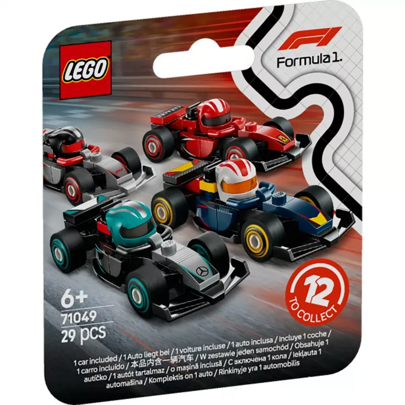 LEGO Minifigures 71049 F1 võidusõiduautod, kollektsiooniline, valik