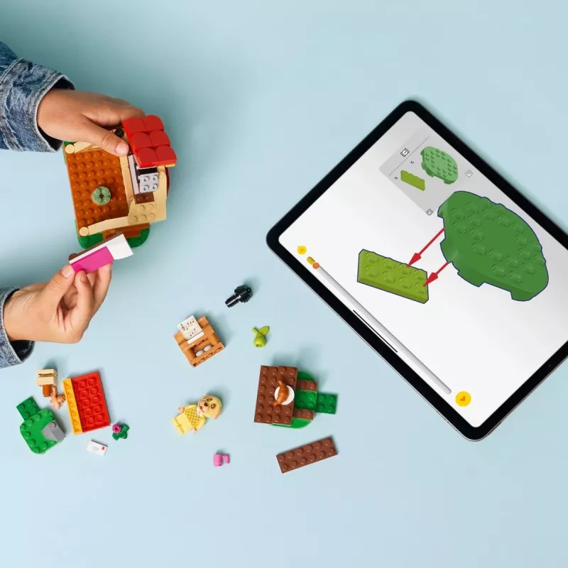 Ehitusmänguasi LEGO Animal Crossing Cozy House 77058, 149 tk, 1 minifiguur, suurus 120×90×70 mm