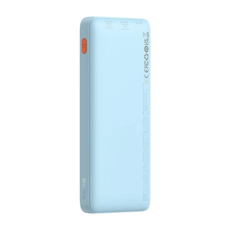 Kaasaskantav akupank Baseus Airpow 10000 mAh, 20W, LiPo, USB-C + USB-A, sinine