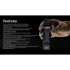 Käsitaskulamp Nitecore EDC29 roostevabast terasest korpus, 2 LED-i, 15–6500 lm, IP54, USB-laetav
