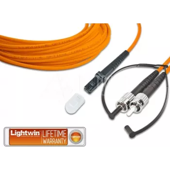 Lightwin Kvaliteetne Dupleks LWL patch-kaabel, MM OM2, MTRJ - ST fiiberoptiline patch-kaabel (LDP-50 MTRJ-ST 2.0)