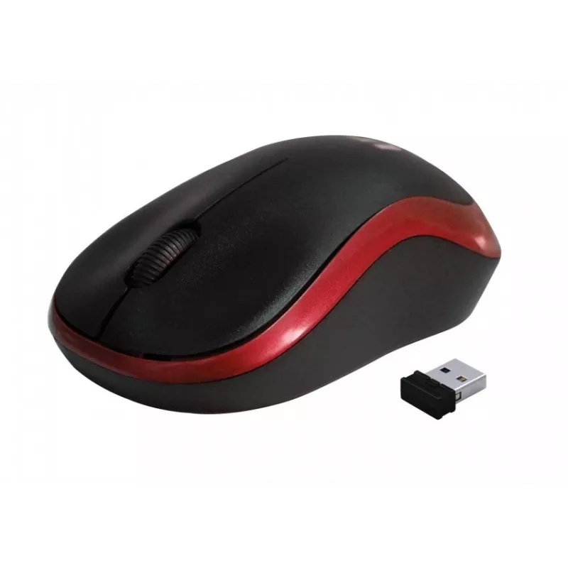 Juhtmevaba optiline hiir Rebeltec METEOR punane RBLMYS00049 USB
