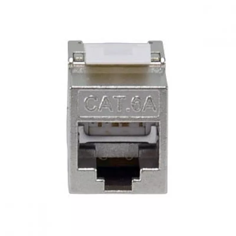 Shielded Cat.6A õhuke Keystone Jack, EQUIP 767223, Toolfree, RJ-45, lame, Silver, 8 pcs