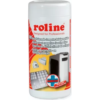 ROLINE desinfitseerivad arvutipuhastuslapid, 100 tk
