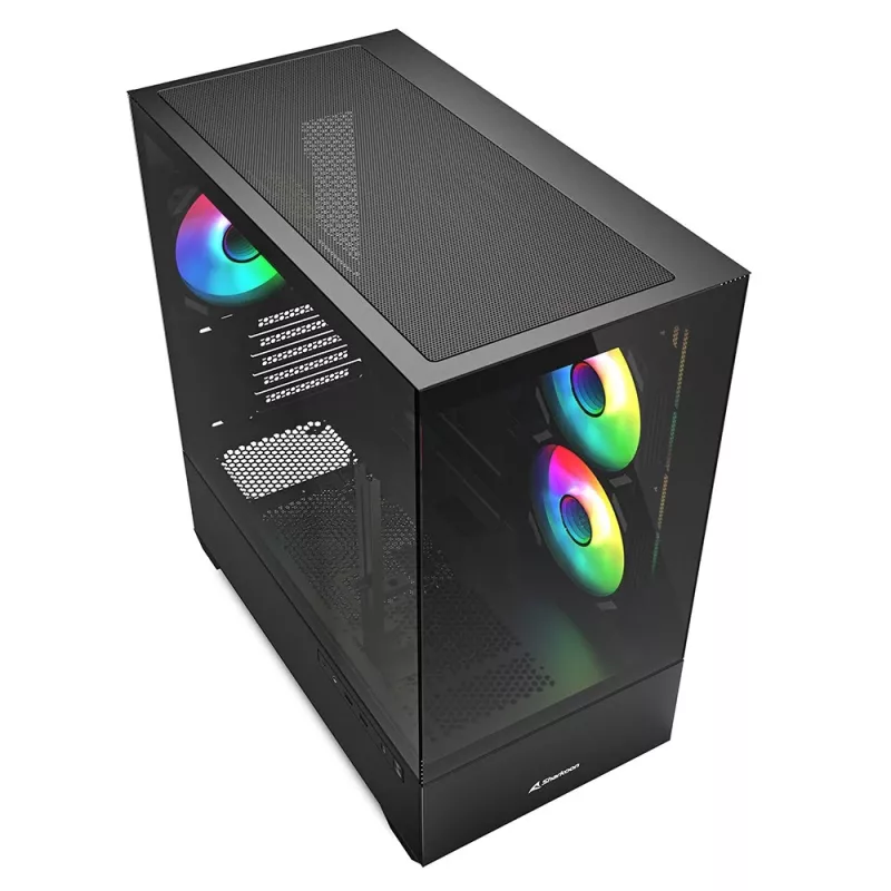PC Case Sharkoon MK6 RGB Midi Tower Valge