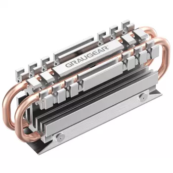 Jahutusradiaator GRAUGEAR G-M2HS06 Alumiinium Vask M.2 NVMe SSD-le