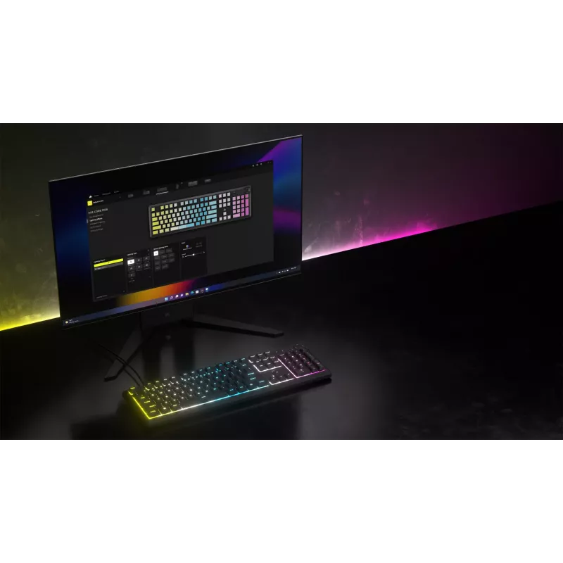 Corsair CH-9226D65-DE mänguklaviatuur USB QWERTZ Saksa Hall