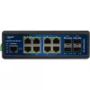 ALLNET tööstuslik PoE kommutaator ALL-SGI8112PMJ 8+4 pordiga
