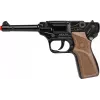 Metallist mängupolitsei revolver Gonher 8 lasuga, metallkonstruktsioon, mudel 258441
