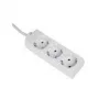Hama 00030569 liigpingekaitse valge 3 vahelduvvoolu pistikupesa 230 V 3 m