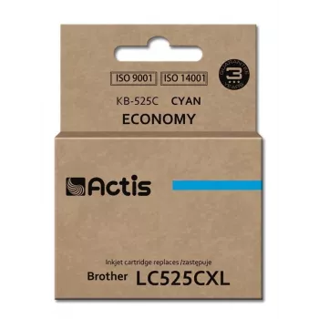Actis KB-525C tint (asendus Brother LC525C-le; Standard; 15 ml; tsüaan)