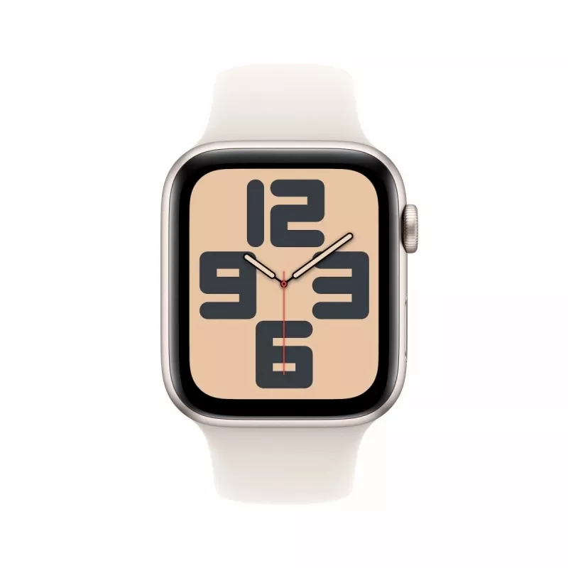 Watch SE GPS + Cellular 40 mm Starlight Alumiiniumkorpus koos Starlight Sport Rihmaga - M/L