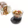 Köögikaal Caso FinoCompact 03201 — 0,5 kg mahutavus, 1 g jaotus, LED-ekraan, roostevaba teras/must