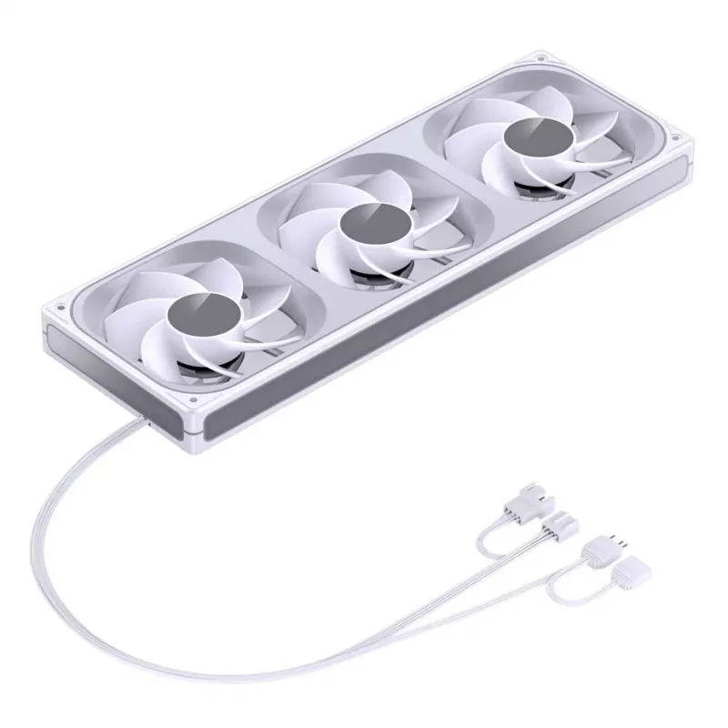 Jahutusventilaator Jonsbo ZB-360 Reverse Blade PWM ARGB 360mm valge