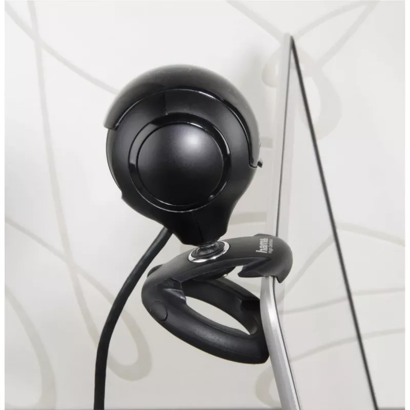 Hama 00053950 veebikaamera 1,3 MP 1280 x 1024 pikslit USB 2.0 Must