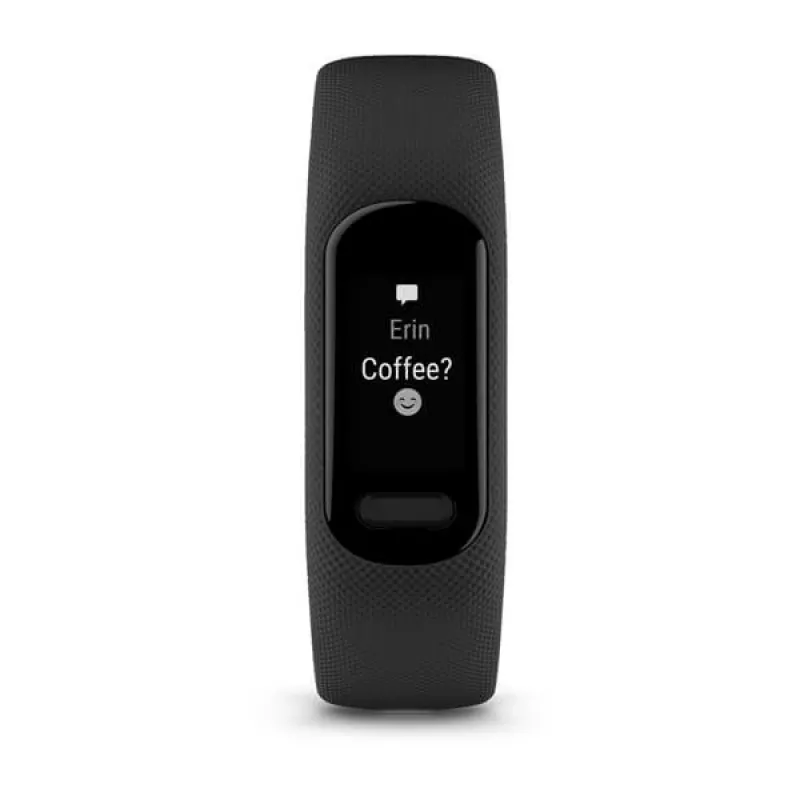 Garmin VIVOSMART 5 OLED Digital 88 x 154 pixels Puutetundlik ekraan Must GPS (satellite)