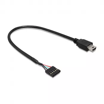 USB-kaabel DeLOCK 83170 USB 2.0 0.3 m Mini-USB B must