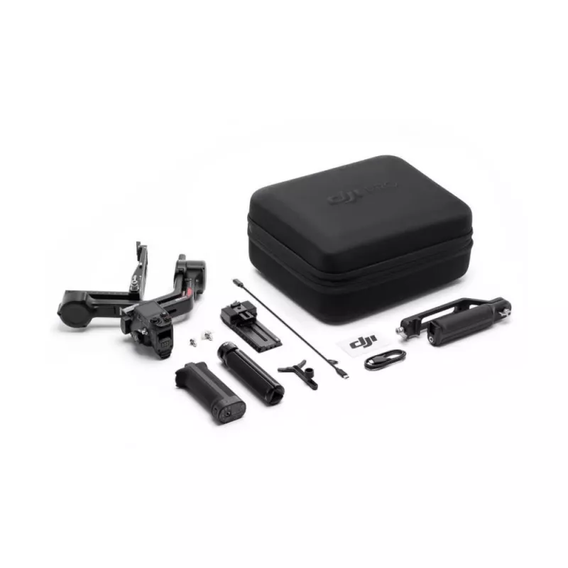 Käsikaamera stabilisaator DJI RS 4 Pro Must süsinikkiud 360° panoraam